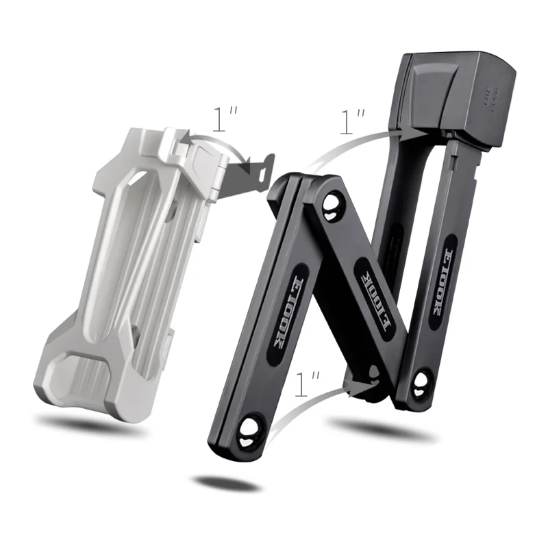 ETOOK 4-Level Pro Anti Theft Bicycle Lock Ultralight Folding Chain