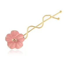 Заколки для волос для Для женщин простой Стиль сплав Цвет Краски проволочная шпилька G0508