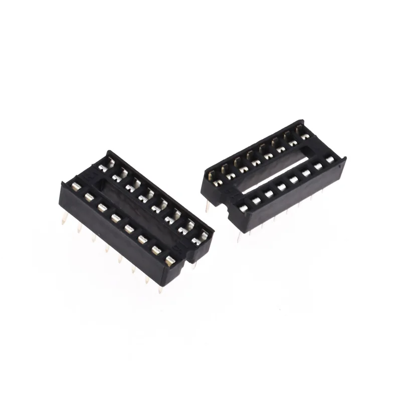 10 шт. IC розетка DIP 6P 8PIN 14PIN 16PIN 28PIN 2 54 мм адаптер интегральной схемы припоя Тип