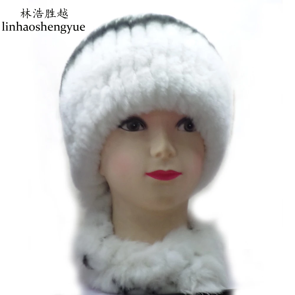 

Linhaoshengyue strange Senior rabbit fox fur hats