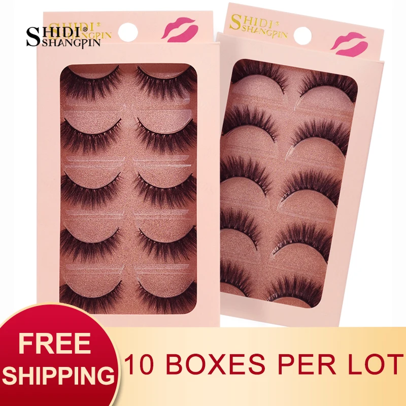 

50 pairs wholesale eyelashes minks false eyelash natural long 3d mink lashes sexy fake lash cruelty free mink eyelashes G900