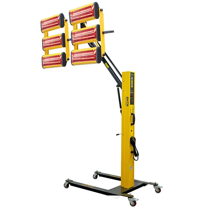 

Car Paint Lamp Furniture Paint Lamp Spray Booth Dedicated 6 Lamps Infrared Grill Short Infrared Baking Lamps