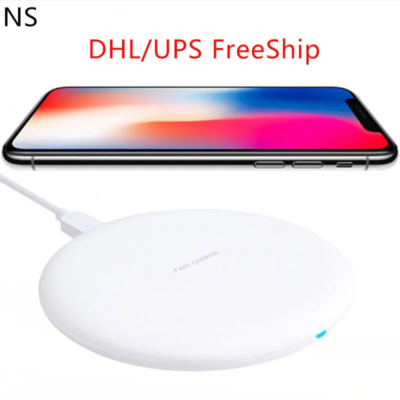 50pcs/lot Wireless Charger For iPhone X XS XS Max XR Fast