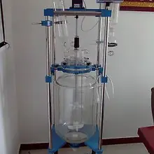 10L куртка стеклянный химический реактор судно взрывозащищенные настраиваемые Фирменная Новинка RH