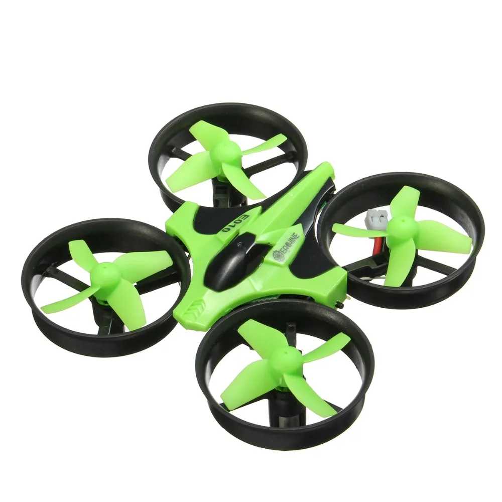 Eachine E010 Мини 2,4G 4CH 6 Axis 3D Безголовый режим функция памяти RC Квадрокоптер RTF RC маленький подарок детские игрушки