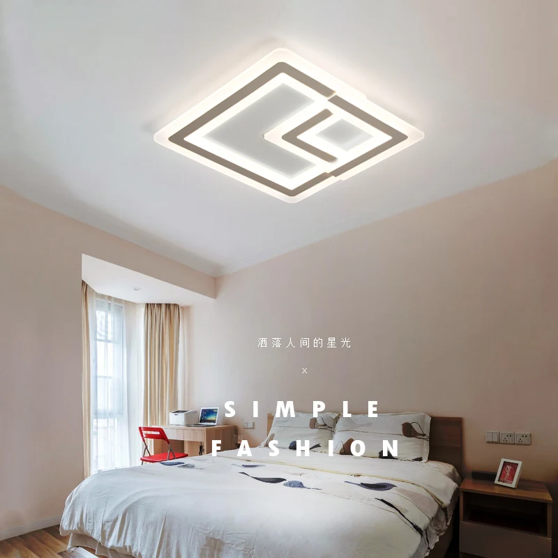 

2017 Hot surface mounted modern led ceiling lights for kitchen kids bedroom home modern led ceiling lamp fixture lustres de teto