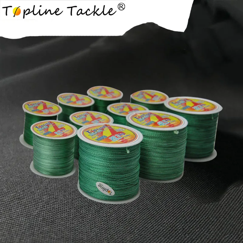 

Topline Tackle 4X Multifilament Line 100M 300M Floating Fishing Line Braided Fishing Thread for Fishing 0.25mm 0.3mm Diameter