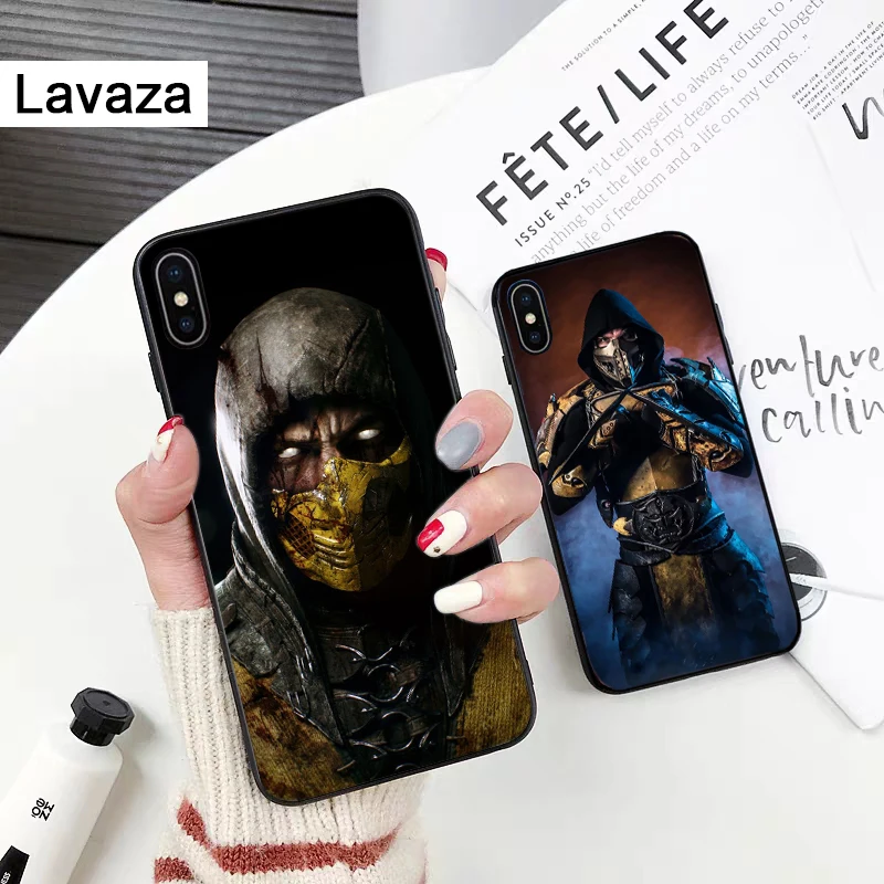 Силиконовый чехол Mortal Kombat для iPhone 5 5S 6 6S Plus 7 8 11 Pro X XS Max XR|Бамперы| |