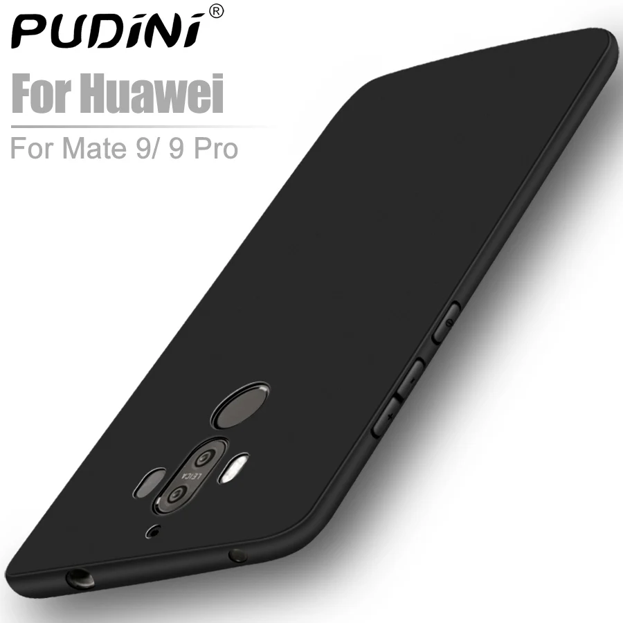 

2018 PUDINI Silicone Phone Case For Huawei Mate 9 Pro Case Silicone Cover Coque Funda Ultra Thin TPU Mate 9 Pro Phone Case Cover