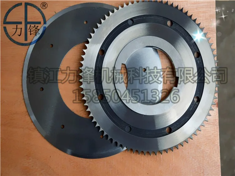 

the tooth blade for cutting Al/Fe/Cu and rubber/plastic, HSS tungsten steel circle tooth knife