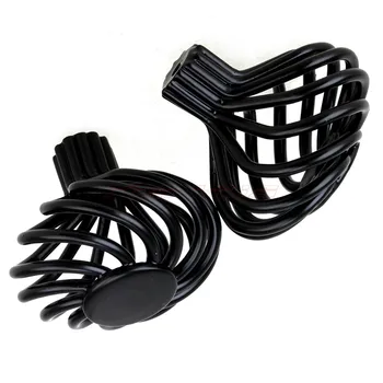

2PCS 40x45mm Black Single hole Cabinet handle European Antique Circular Birdcage handle wardrobe/cabinet pull knob Bronze handle