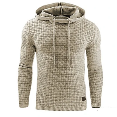 beige B Зимняя однотонная толстовка с капюшоном, новинка, мужские повседневные спортивные костюмы, мужская куртка в стиле хип-хоп, пуловер, толстовка, мужские толстовки, Moleton Masculino, Топ - Цвет: beige B