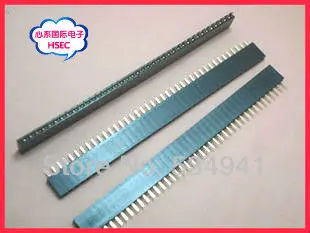 Бесплатная доставка высокое качество 4000Pins = 1*40P 2 54 Шаг Однорядный гнездовой