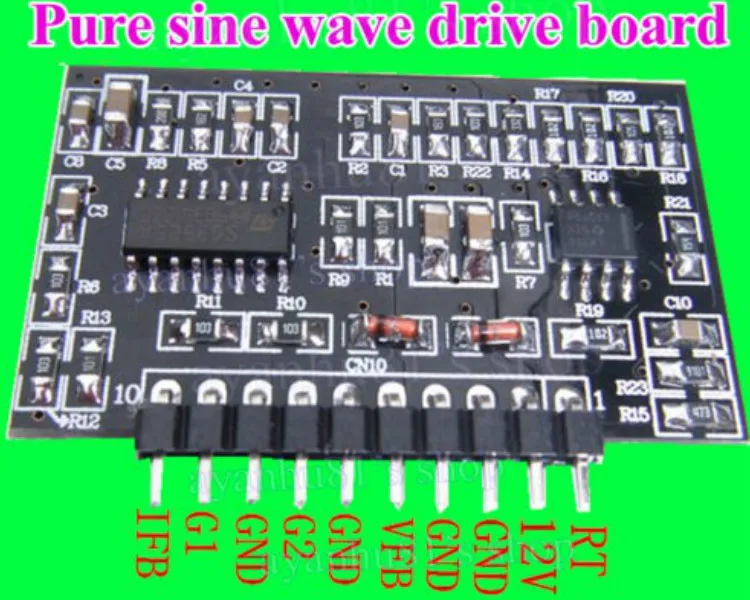 SUNYIMA Чистая синусоида Инвертор Boost драйвер платы SG3525+ LM358 усилитель привода Модуль 12 В 24 в 36 в 48 в