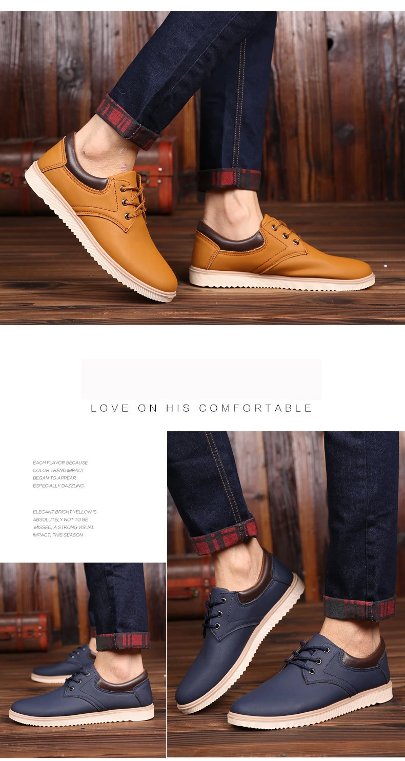 Мужские кожаные туфли весенние кожаные Высококачественная брендовая одежда Повседневное Удобная Мужская обувь# MPX8116168
