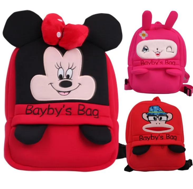 30cm cute Backpack baby toy plush doll stuffed animals school bags