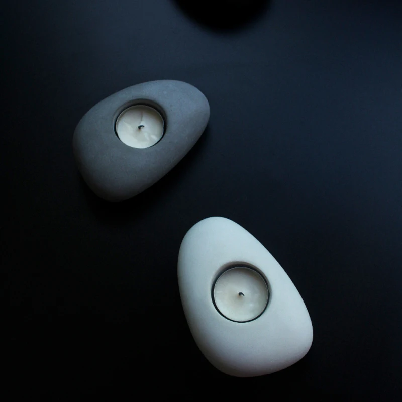 Buy Candle holder silicone mold concrete craft moulds
