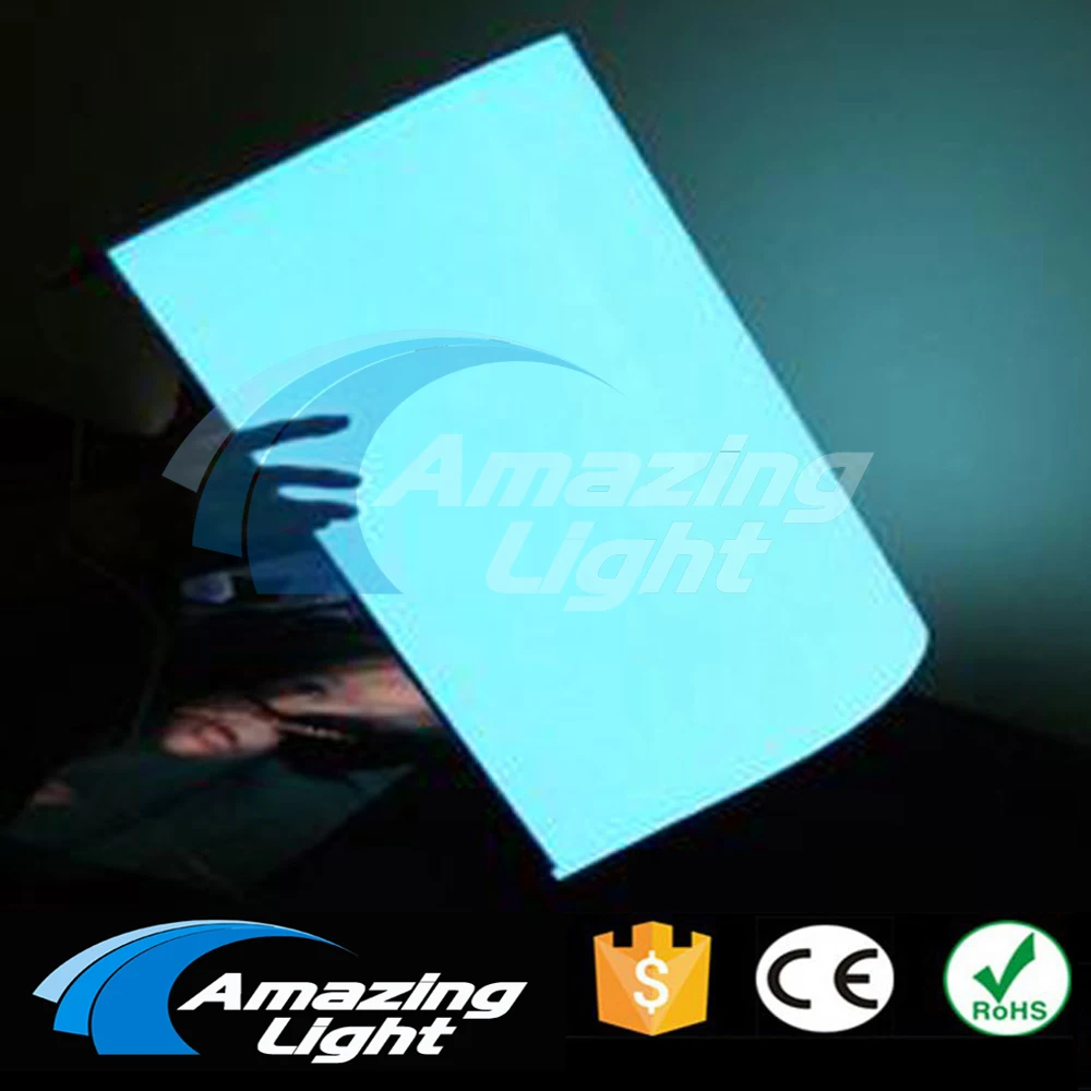 LED 자동차 스티커 El 포스터 패널, A1(597x840mm), AC80-240V 인버터 포함, 무료 배송