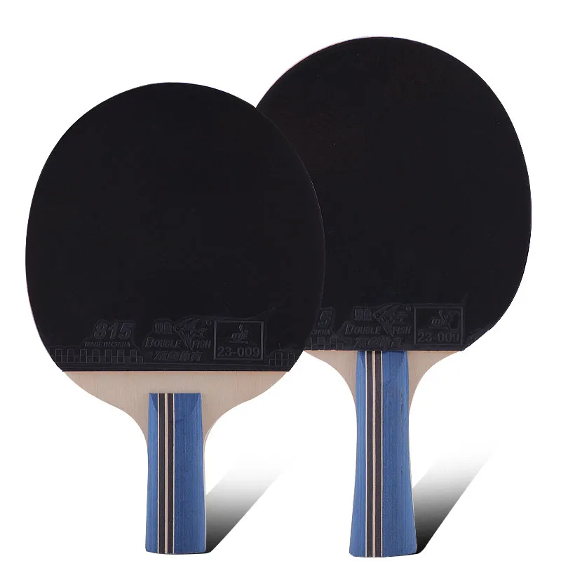 الأصلي مزدوجة الأسماك 3 نجوم 3A الجدول مضارب التنس مضرب الخفافيش الرياضية الخشب شفرة سريع هجوم حلقة ل الهواة ترفيه اللاعبين