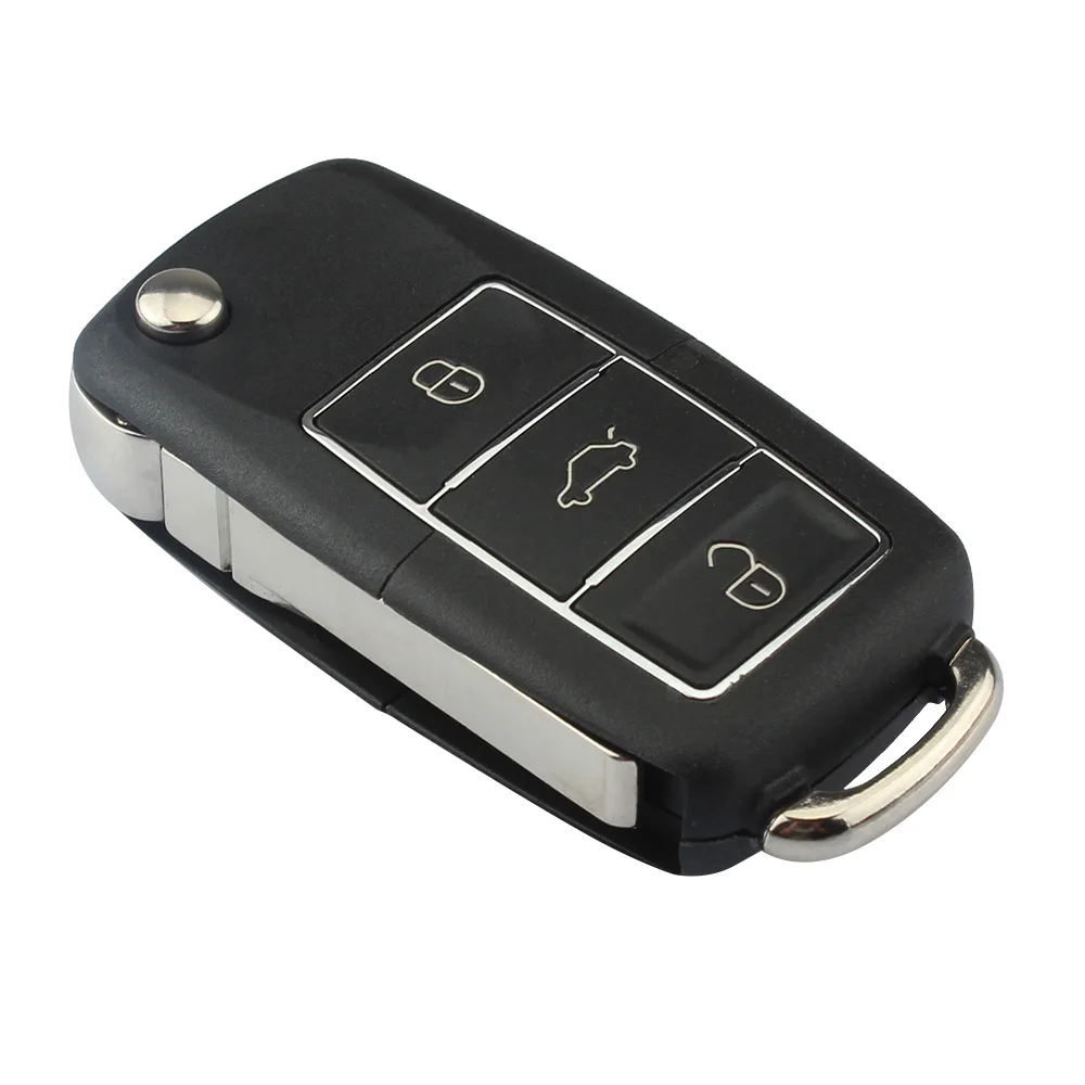 QWMEND 3 цвета 3 кнопки корпус автомобильного ключа дистанционного управления Fob для VW ЭОС Гольф плюс Джетта Touran Tiguan EOS Sirocco Jetta 1995-2011 Автомобильный ключ