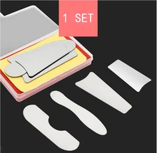 4pcs/set Dental Orthodontic Intraoral Photographic Reflector Mirror 2 Sided Stainless Steel Dentistry Material Dentist Tools dental dentist oral clinic 4in1 orthodontic intraoral stainless steel photographic mirror reflector
