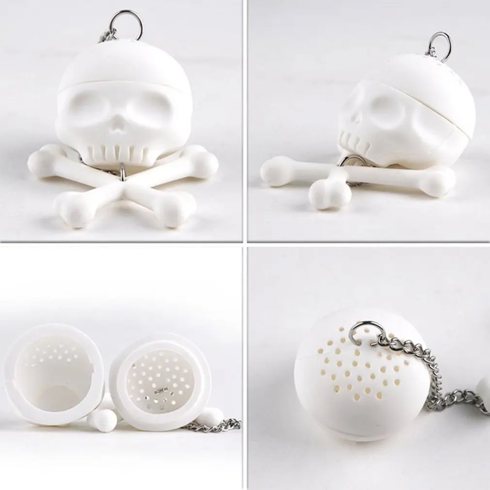 Shape Tea Strainer Silicone Interesting Tea Infuser Filter Teapot For Tea Coffee Drinkware