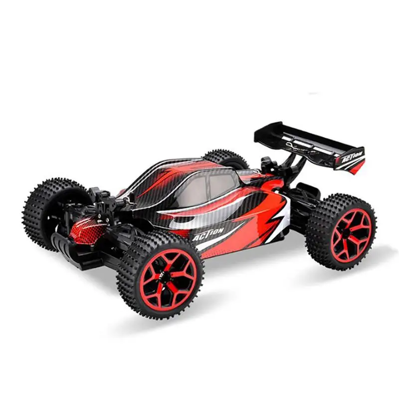 

Children RC Cars High Speed Vehicle 1:18 Scale Toy with 2 Wheel Driven Electric Racing Kids Gifts Off Road Remote Control