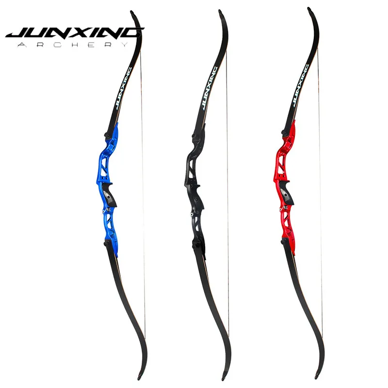 

20-36Lbs American Hunting Bow Recurve Bow in Black/Red/Blue Archery with Sight and Arrow Rest for Archery Hunting Shooting