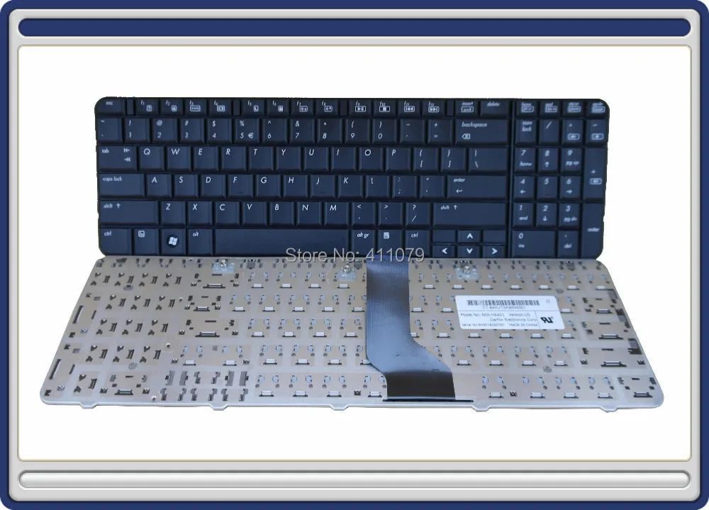 Клавиатура США Teclado для HP G60-458DX G60-535DX G60-549DX G60-635DX Серии Черный Ноутбук Замена