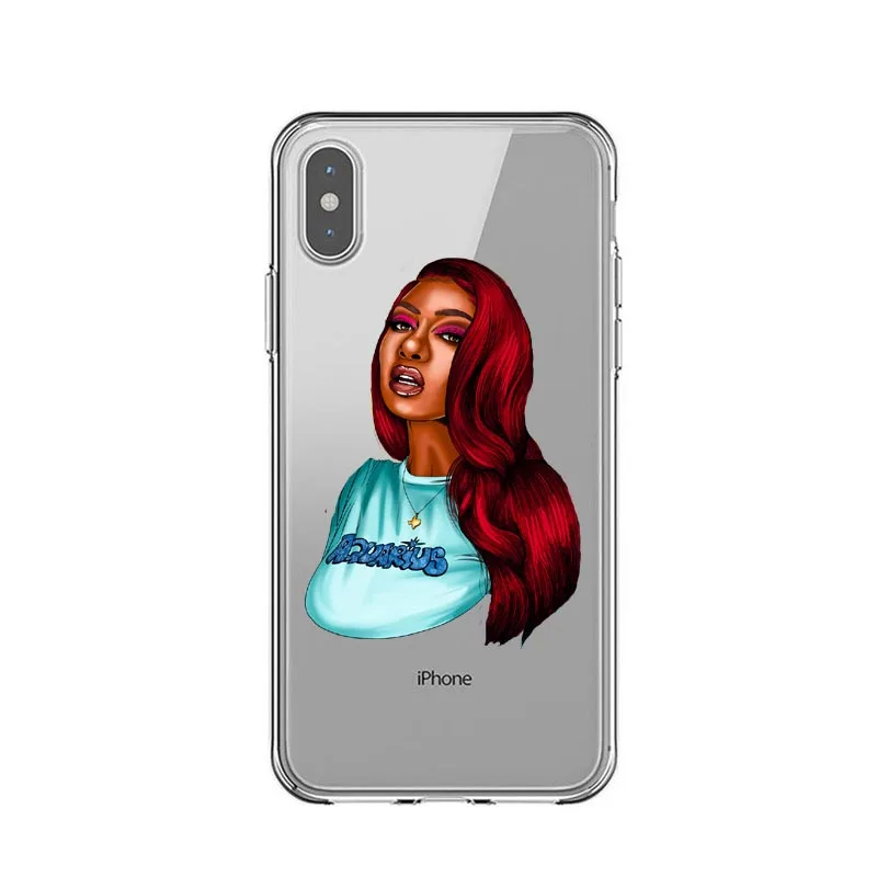 Силиконовый чехол для телефона Megan Thee Stallion Fever для iPhone XR X XS Max 6 6splus 7 7Plus 8 8 Plus 5 5S SE Rapper