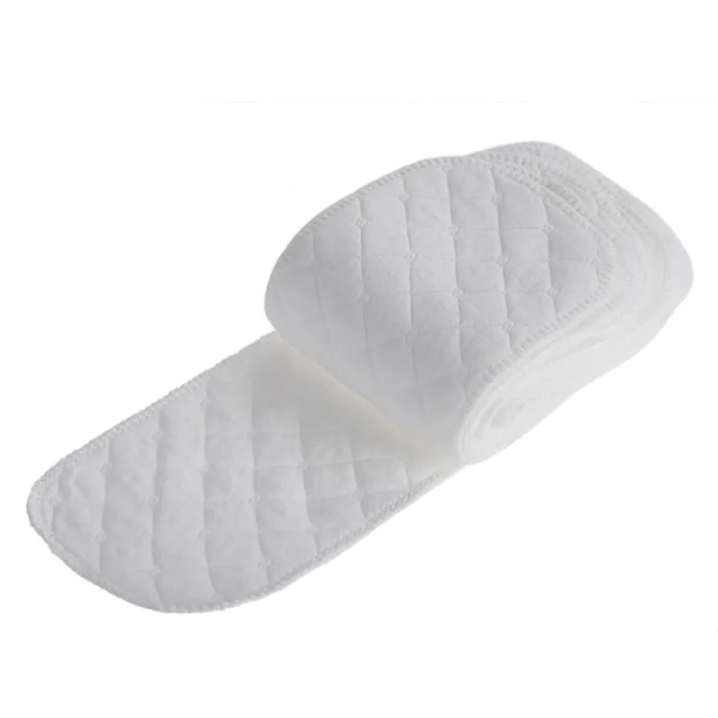 10pcs reusable nappies the cloth diapers for newbornschildren Soft and breathable 3 layers nappy liners baby care nappies S&L (9)