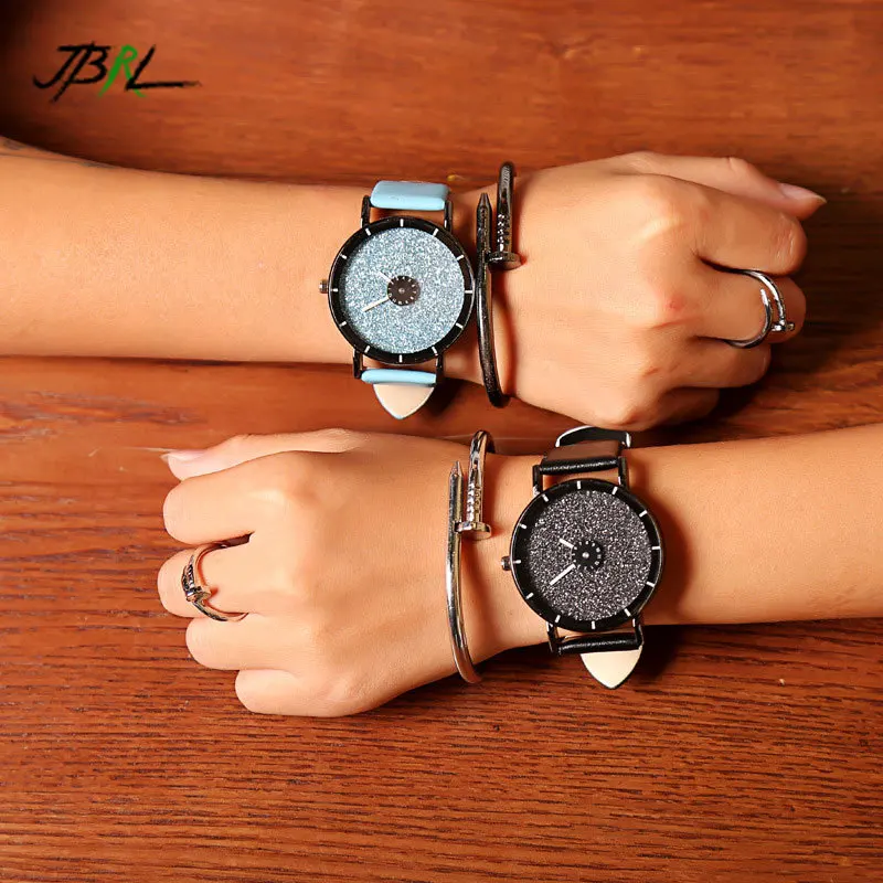 JBRL брендовые простые женские часы кварцевые 2018 модные наручные Montre Femme Relogio
