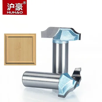 

HUHAO 1pc Woodworking Door Frame Lace Knife Door Engraving Profiled Lace Cabinet Engraving Knife Imported Milling Cutter 1/2"