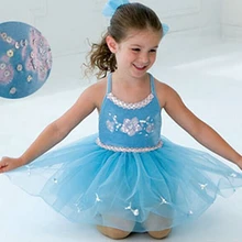 Балетное платье для детей, Детские Балетные юбочные танцевальные костюмы, сценический костюм, танцевальная одежда, платье в европейском стиле