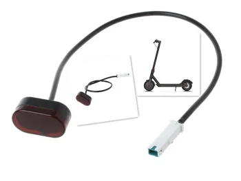 

With Line Tail Light For Xiaomi Mijia M365 Electric Scooter Rear Fender Brake Stoplight