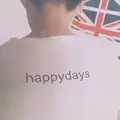 happydays-Letter-Printed-T-Shirt-Casual-