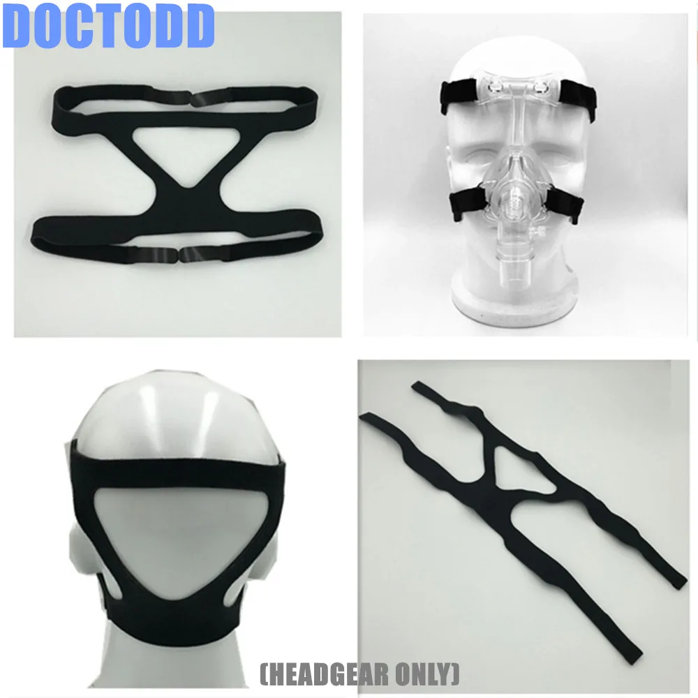 Headgear for Nasal Mask Full Face Mask Elastic Fiber Headgear Universal for All Nasal and Full Face Mask (11)