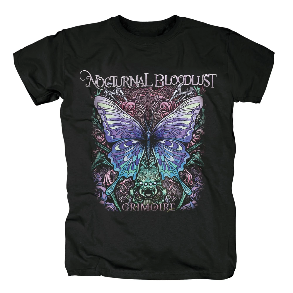 

Bloodhoof nocturnal bloodlust Deathcore THE OMNIGOD/ Last Relapse ablum cotton t-shirt Asian Size
