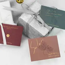 1 упаковка,, цветная бумага с лимонами и фруктами, канцелярские принадлежности, Корейская Рождественская открытка, конверт, набор, мультяшная открытка