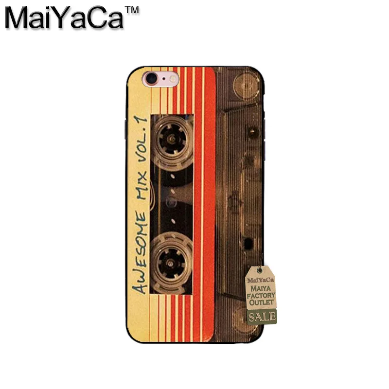 MaiYaCa силиконовый чехол для телефона для iphone 5S 6s 6s plus 7 8 plus 11pro max чехол mixtape винтажная магнитная лента кассета аудио лента чехол для iphone x xs max xr 11pro coque - Цвет: A3