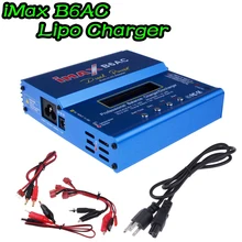 IMAX B6 Lipo AC Cargador Para El Coche/Helicóptero 2 S-6 S RC Balance de la Batería del Cargador + de LA UE EE. UU./REINO UNIDO/AU plug power supply cable