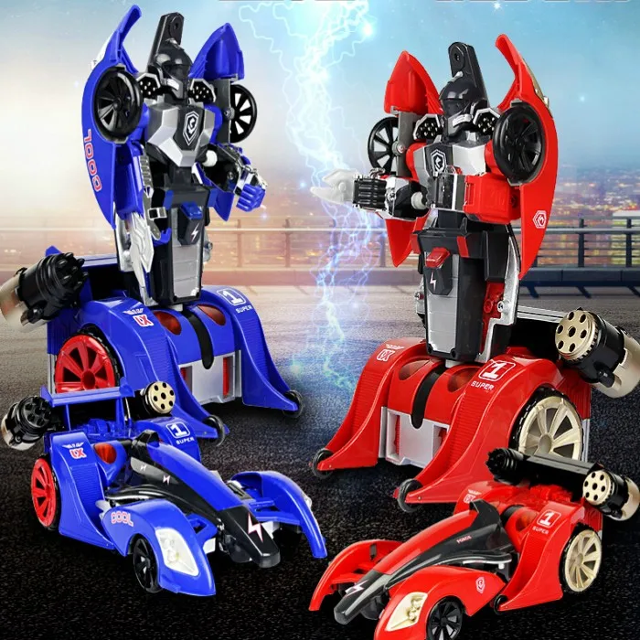 forma robot car change to robot very cool with remote control can fire with music and