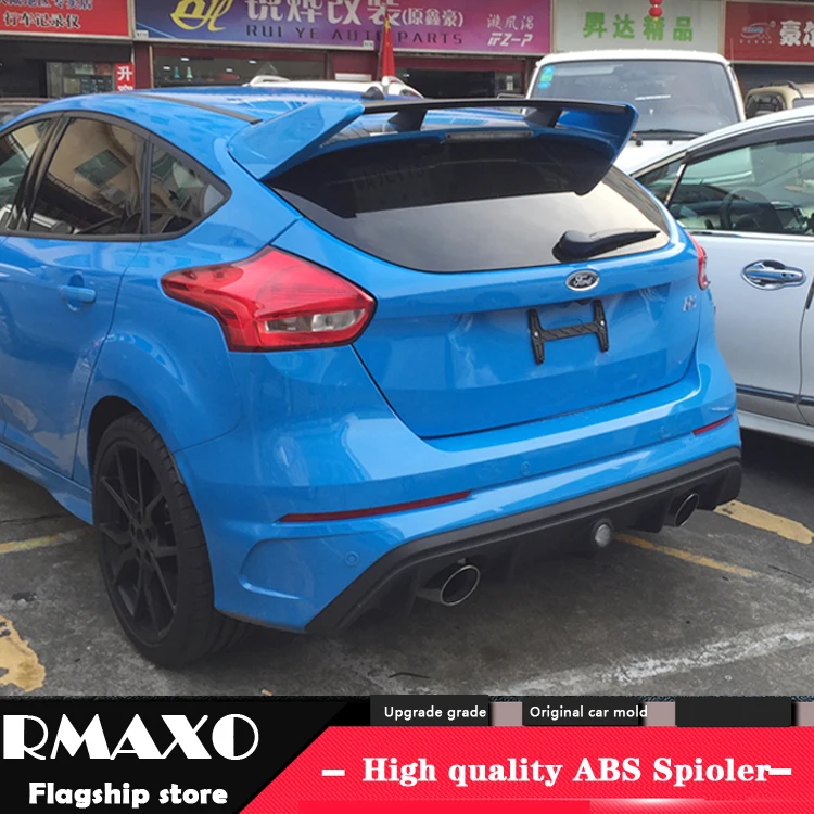 REAR SPOILER COLORED FOR FORD FIESTA 5DOOR HATCHBACK 2010-2013