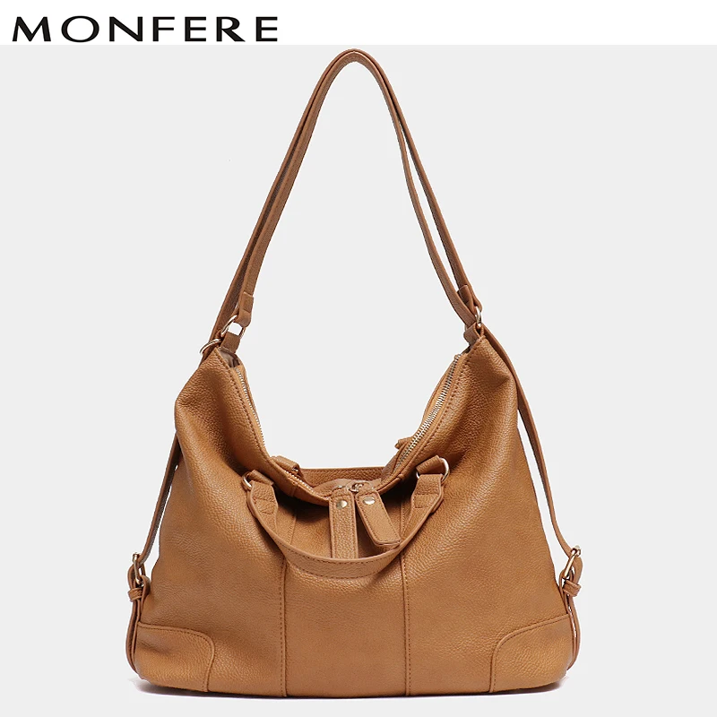 

CEZIRA Women Bag Casual Soft Vegan Leather Top-handle Hobo Bags Girl Purse Designer Tote Crossbody Bag Knapsack Multi Hand Bags