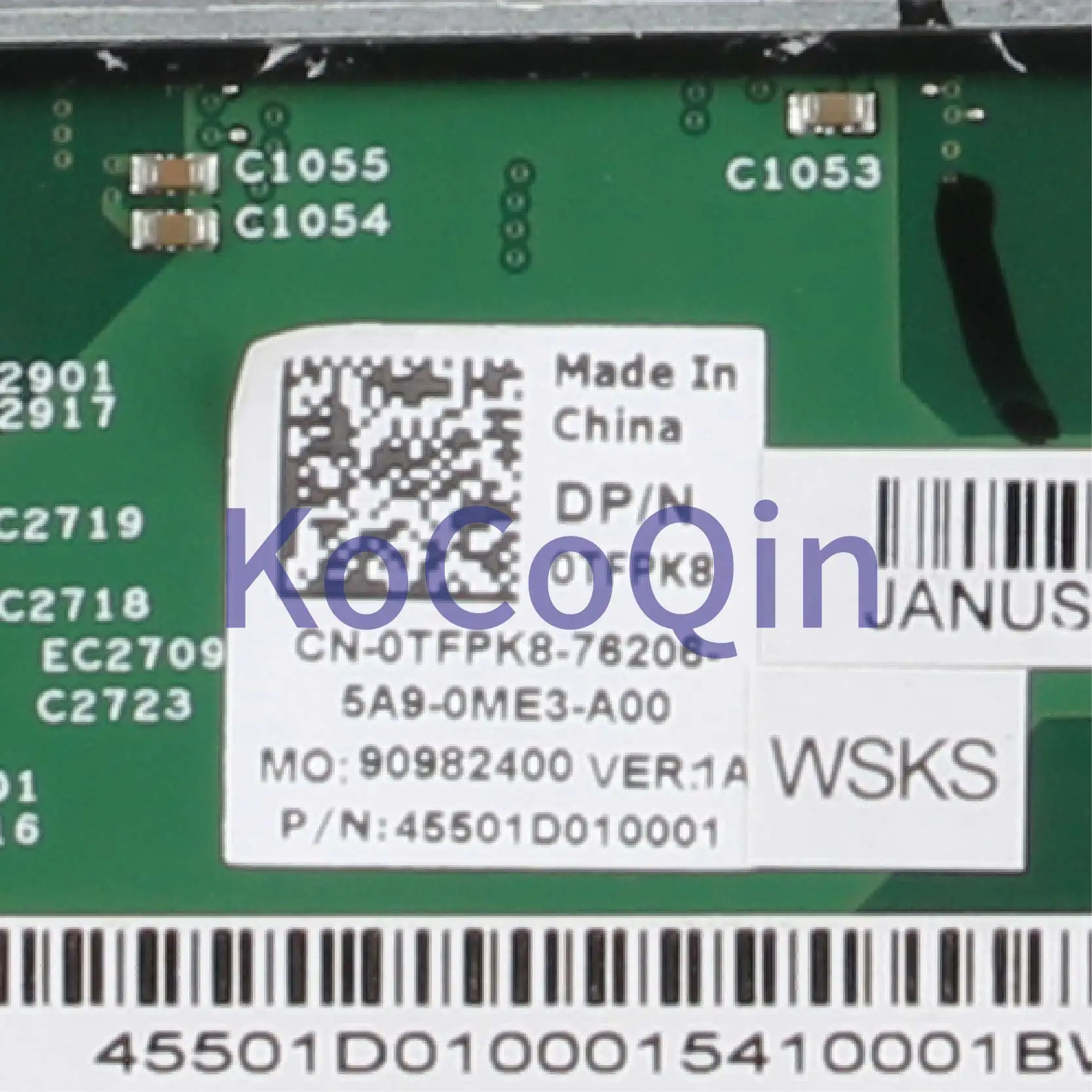 Buy  KoCoQin Laptop motherboard For DELL Inspiron 14 3445 Mainboard CN-0TFPK8 0TFPK8 13325-1 13325-SC 44