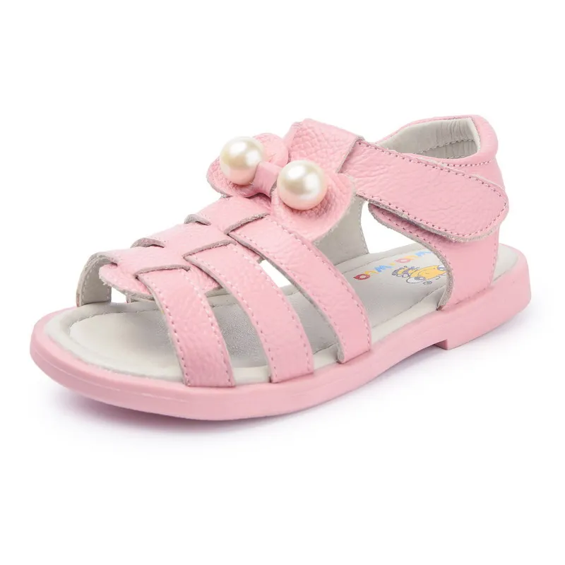 2017 Baby Girl Shoes Genuine Leather Sandals For Kids Soft Sole