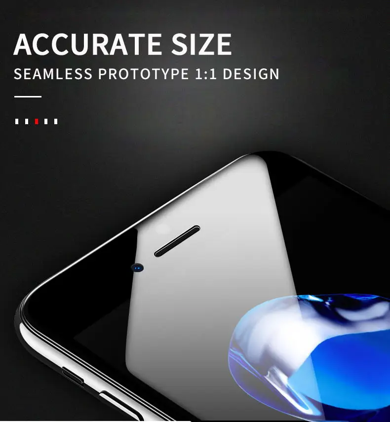 9D полное покрытие изогнутое закаленное стекло для iPhone X 7 8 6 6s Plus Защитная пленка для экрана для iPhone XS MAX Защитная стеклянная пленка