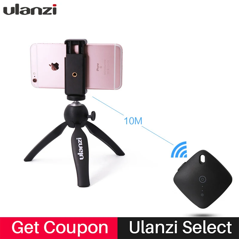 Ulanzi Smartphone table tripod with phone tripod clamp