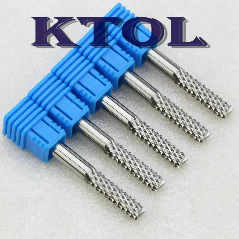 CNC PCB End Mill Bits Milling Tool Solid Tungsten Carbide Cutters
