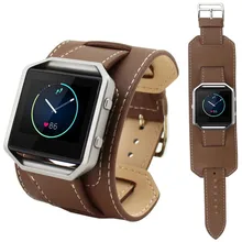Watch Bands For Fitbit Blaze Genuine Leather Replacement Wristwatches watch Band for Fitbit Blaze Smart Watch strap New Arrival v moro genuine leather watch band for fitbit blaze replacement band metal frame wrist strap for fitbit blaze